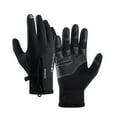 thumbnail image 1 of EARKITY Winter Gloves Men & Women, Waterproof Snow Ski Gloves, Outdoor Winter Thermal Gloves, Touchscreen Cold Weather Driving Gloves, Windproof Thermal Warm Gloves for Cold Weather Cycling Skiing, 1 of 2