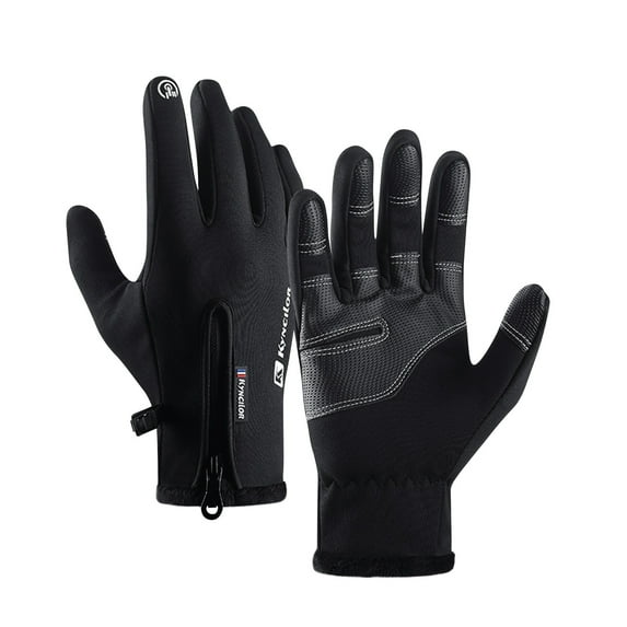 EARKITY Winter Gloves Men & Women, Waterproof Snow Ski Gloves, Outdoor Winter Thermal Gloves, Touchscreen Cold Weather Driving Gloves, Windproof Thermal Warm Gloves for Cold Weather Cycling Skiing