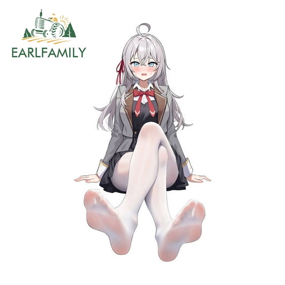 EARLFAMILY 5.1" Alya Car Sticker Campervan Personality Motorcycle Vinyl Decals
