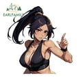 thumbnail image 1 of EARLFAMILY 5.1" Bleach Yoruichi Shihoin Anime Beauty Car Stickers Motorcycle Waterproof Decals Suitable for Any Flat and Smooth Clean Surface, 1 of 4