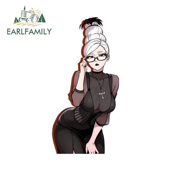 EARLFAMILY 5.1" Car Sticker Personality Scratch-Proof Vehicle JDM Decal