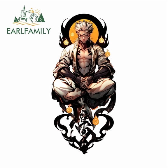 EARLFAMILY 5.1" Car Stickers Humorous Waterproof Campervan Truck Skateboard Windshield PVC Decal Amusing Occlusion Scratch Racing Accessories