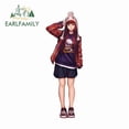 thumbnail image 1 of EARLFAMILY 5.1" Domi Fashion Girls Car Stickers Laptop Windshield Campervan Skateboard Scratch-Proof Waterproof PVC Decal Racing Accessories, 1 of 4