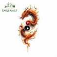 thumbnail image 1 of EARLFAMILY 5.1" Dragon Tai Chi Car Stickers Personality Campervan Truck Surfboard Windows Waterproof Decal Amusing Occlusion Scratch Car Styling, 1 of 4