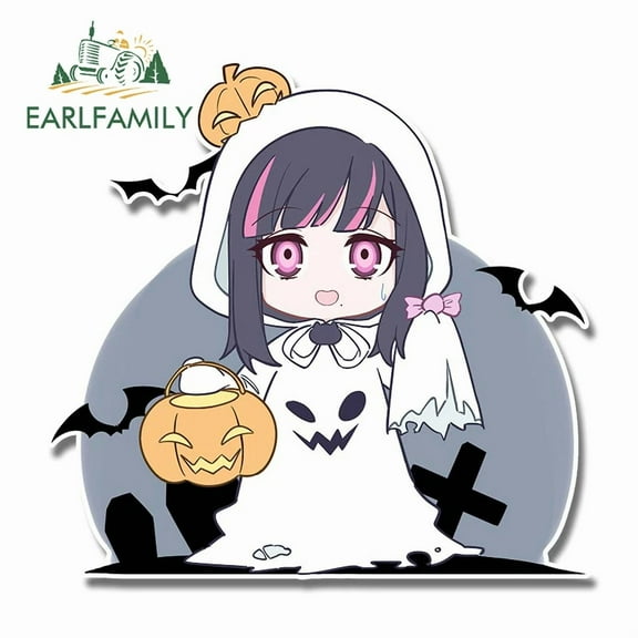 EARLFAMILY 5.1" For Akudama Drive Camper Car Stickers Windows Motorcycle Car Accessories Decal Laptop Anime JDM Decals