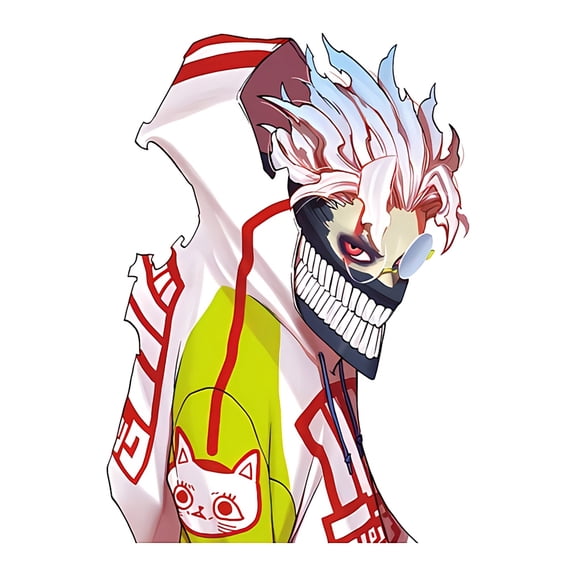 EARLFAMILY 5.1 Inch Cool Boy Takakura Ken Car Sticker Handsome Decal for Windshield Luggage Motorcycle Waterproof Decoration