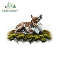 thumbnail image 1 of EARLFAMILY 5.1 Inch Forest Deer Natural Car Stickers Creative Motorcycle Windows Skateboard Suitcase Laptop Occlusion Scratch Decals Personality Car Label, 1 of 3
