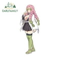 thumbnail image 1 of EARLFAMILY 5.1 Inch Kanroji Mitsuri Car Sticker Vinyl Car Wrap Anime Decal Motorcycle Trunk Fashion Decoration, 1 of 2