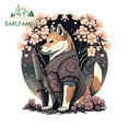 thumbnail image 1 of EARLFAMILY 5.1 Inch Samurai Dog Car Stickers Personality Amusing Waterproof JDM Decals Suitable for Motorcycle Surfboard Laptop Suitcase Rear Windshield, 1 of 3