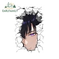 thumbnail image 1 of EARLFAMILY 5.1 Inch Solo Leveling Anime Girl Face Tear Car Stickers Personality Motorcycle Windshield Helmet Waterproof Vinyl Decal Scratch-Proof Decor, 1 of 2
