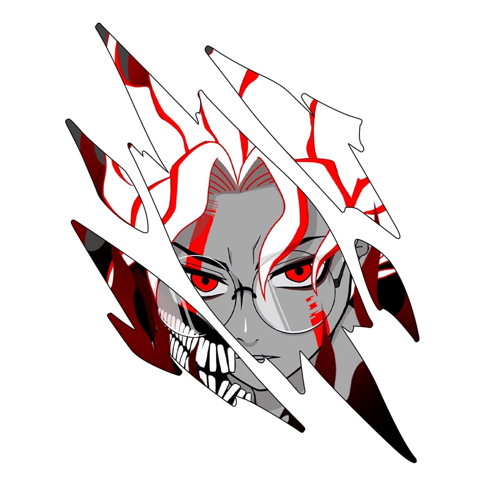 EARLFAMILY 5.1 Inch Takakura Ken Cool Anime Tear Sticker for Trunk ...