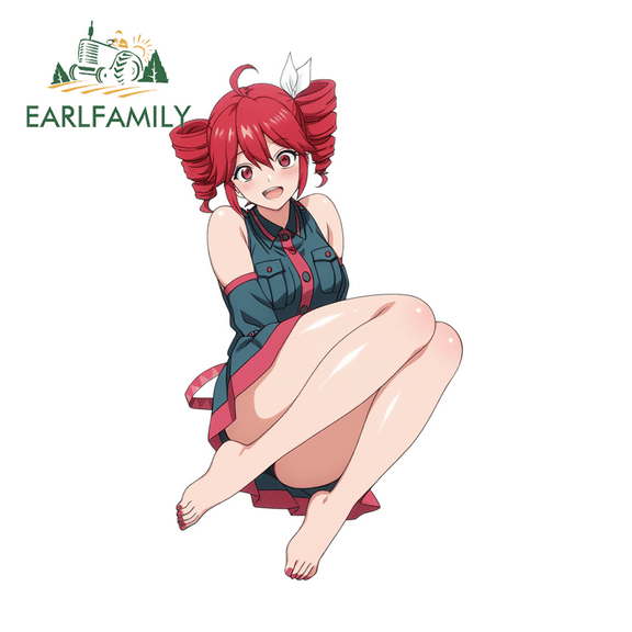 EARLFAMILY 5.1" Kasane Teto Car Stickers Artistic Seductive Luggage JDM Decals