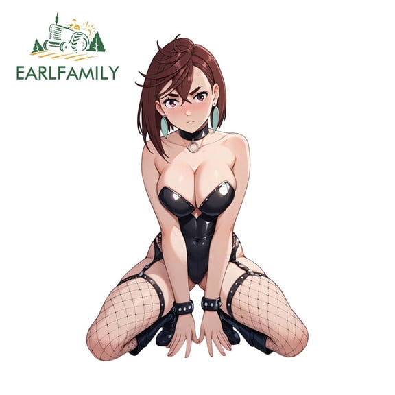 EARLFAMILY 5.1" Momo Ayase Car Stickers Waterproof Computer Cooler RV JDM Decals