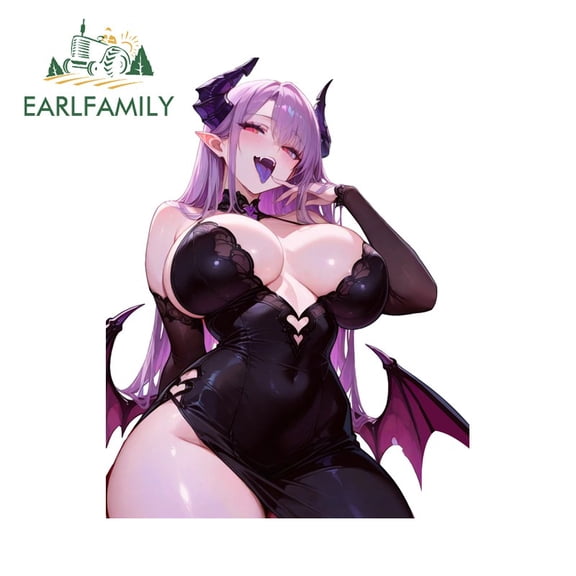 EARLFAMILY 5.1" Succubus Car Sticker Artistic Laptop Surfboard SUV RV JDM Decals