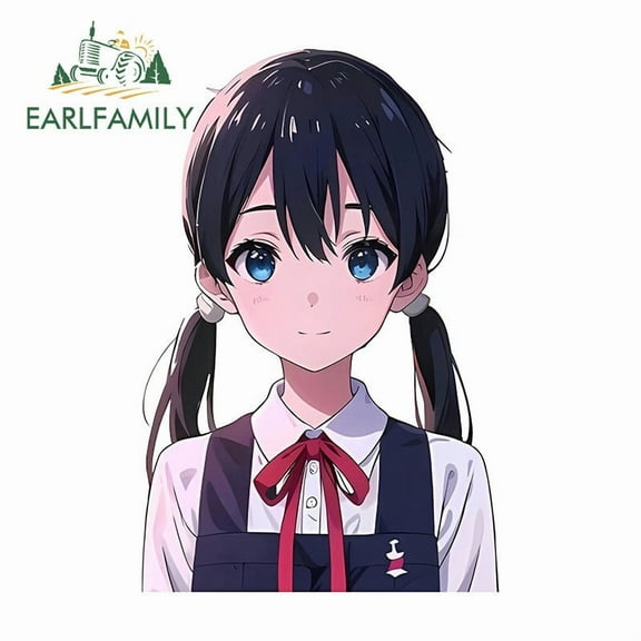EARLFAMILY 5.1" Tamako Car Sticker Waterproof Motorcycle Bumper Car Door Decal