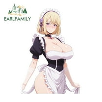 EARLFAMILY 5.1 in Cha Hae In Car Sticker Artistic Waterproof ATV Auto RV JDM Decal