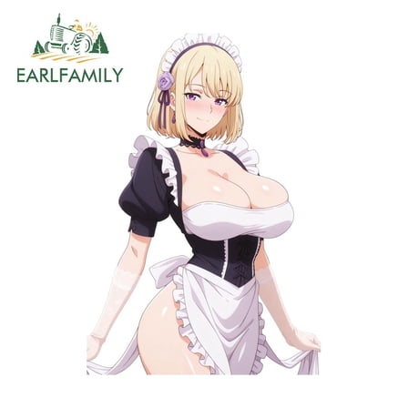 EARLFAMILY 5.1 in Cha Hae In Car Sticker Artistic Waterproof ATV Auto RV JDM Decal