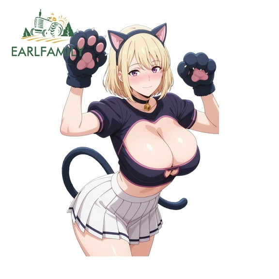 EARLFAMILY 5.1 in Cha Hae In Car Sticker Personality Trolley Auto ATV JDM Decals