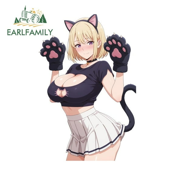 EARLFAMILY 5.1 in Cha Hae in Car Sticker Personality Scratch-Proof SUV JDM Decals
