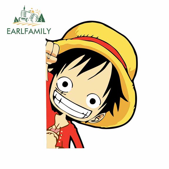 EARLFAMILY 5.1 in For Pking Car Bumper Stickers Vinyl Material Decal Scratch-Proof Waterproof Decals Decoration