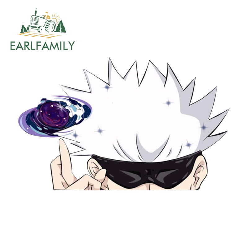 EARLFAMILY 5.1 in for Peek Skill Special Effects Car Stickers ...