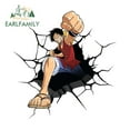 thumbnail image 1 of EARLFAMILY 5.1 in for Tear Anime Car Stickers Motorcycle Windows Vinyl Car Wrap Decal Laptop Campervan Accessoires, 1 of 2