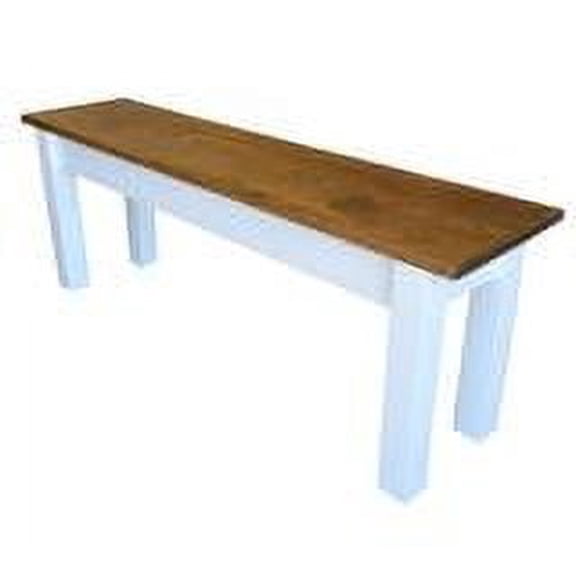 EARLY AMERICAN FARMHOUSE BENCH-36