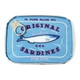 thumbnail image 1 of EARSTMAKEUP Canned Sardines Makeup Bag, Creative Cute Makeup Bag, Canned Fish Cosmetic Bag, Cosmetic Pouch Aesthetic Toiletry Bag For Women,Blue, 1 of 8