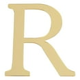 thumbnail image 1 of EARSTMAKEUP Large Letter Stickers, 3.4 Inch Vinyl Alphabet Letter Number Stickers Self Adhesive Big Font Letters Number Stickers for Classroom Window Door Home Decor Mailbox Presentation (Gold), 1 of 8