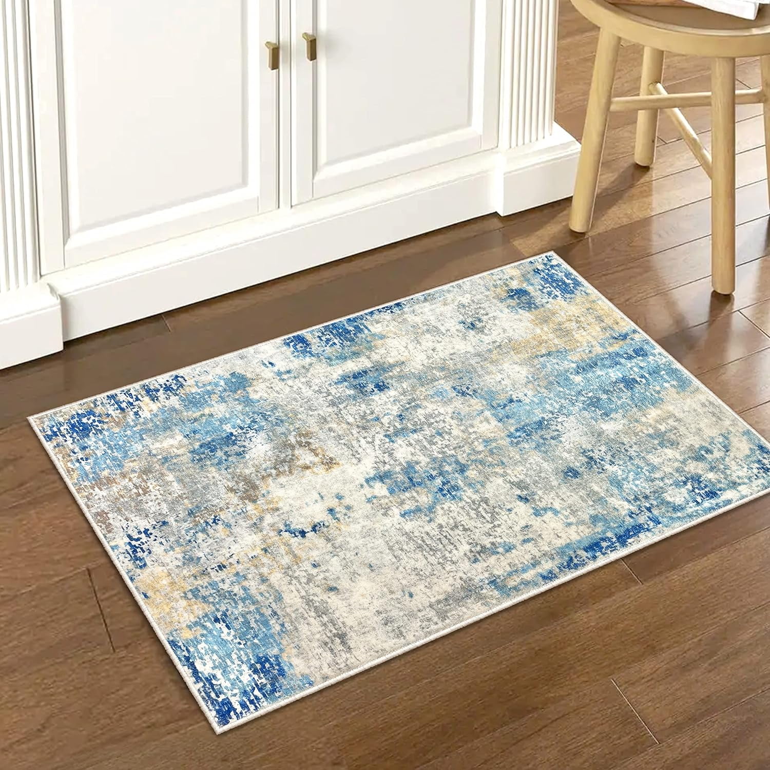  ITSOFT Non Slip Area Rug Pad Carpet Underlay Mat on Hard Floor  Runner Extra Strong Grip, 2 x 3 Feet : Home & Kitchen