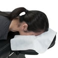 thumbnail image 1 of EARTHLITE Disposable Massage Headrest Cover – Medical-Grade, Ultra Soft, Luxurious, Non-Sticking Face Rest Cradle Covers (100count), 1 of 7