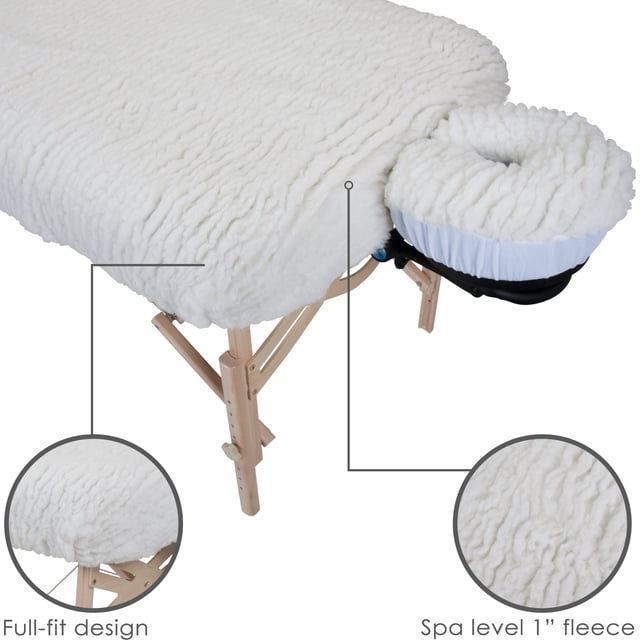 EARTHLITE Premium Fleece Blanket - 60" X 90", Extra Soft, Reversible, Machine Washable For Massage Or Bed