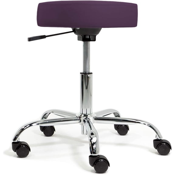 EARTHLITE Pneumatic Massage Salon Drafting Stool - No Leaking (vs. Hydraulic), Adjustable, Rolling, CFC-Free / Medical Spa  Chair