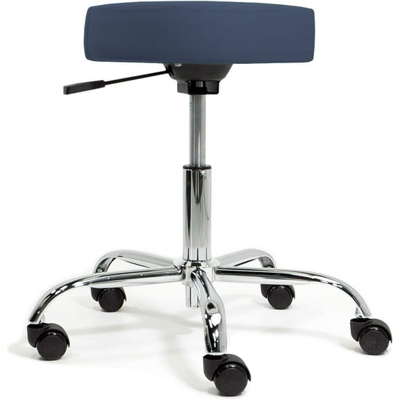 EARTHLITE Pneumatic Massage Salon Drafting Stool - No Leaking (vs. Hydraulic), Adjustable, Rolling, CFC-Free / Medical Spa  Chair