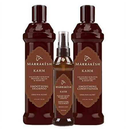 EARTHLY BODY Marrakesh Kahm Smoothing System Collection (Shampoo, Conditioner and Treatment)