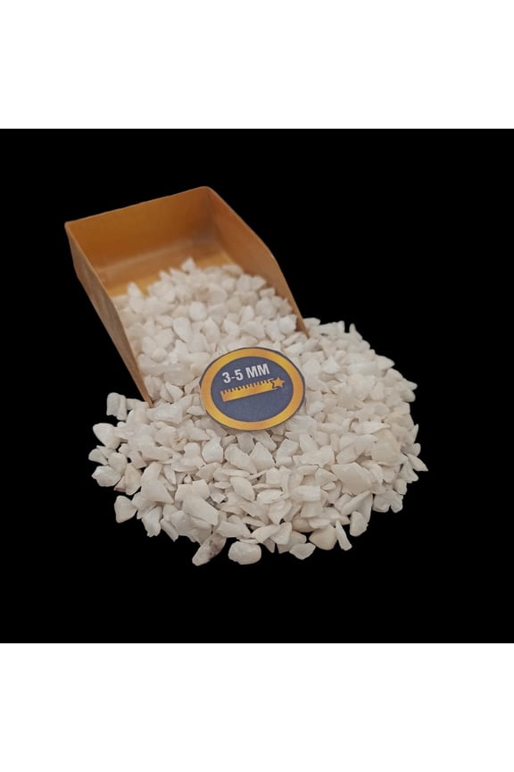 White King Large Chips, 20g (0.70 oz), Natural Gemstone Chips for Wood Inlay, Epoxy Art & Crafts