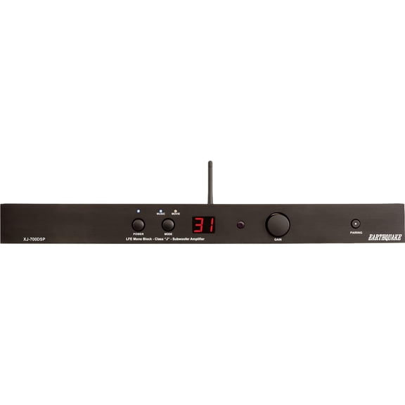 EARTHQUAKE Sound XJ-700DSP LFE Class J 700W Subwoofer Amplifier with Built-in App Controlled DSP