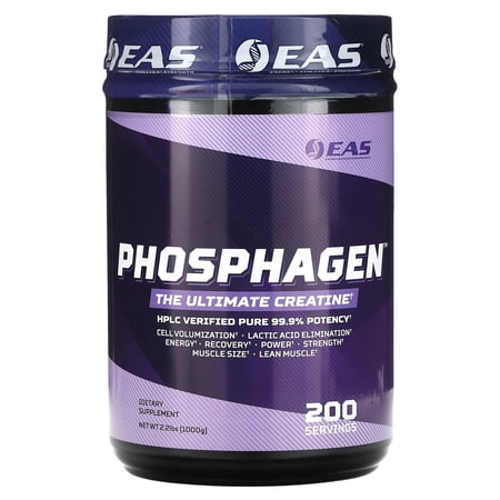 Phosphagen, The Ultimate Creatine, 2.2 lbs (1,000 g), EAS