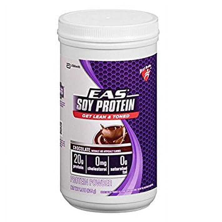 EAS Soy Protein Powder, Chocolate, 20g Protein, 1.3 lb