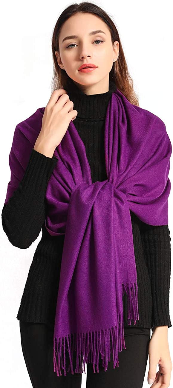 EASE LEAP Pashmina Scarfs for Women Silky Shawls and Wraps for Evening
