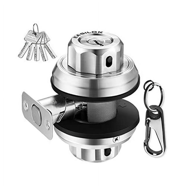 Free Shipping! EASILOK Twist to Lock Deadbolt Lock Keyless with Night ...