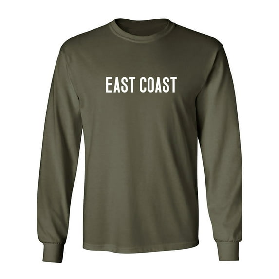EAST COAST Adult Long Sleeve T-shirt