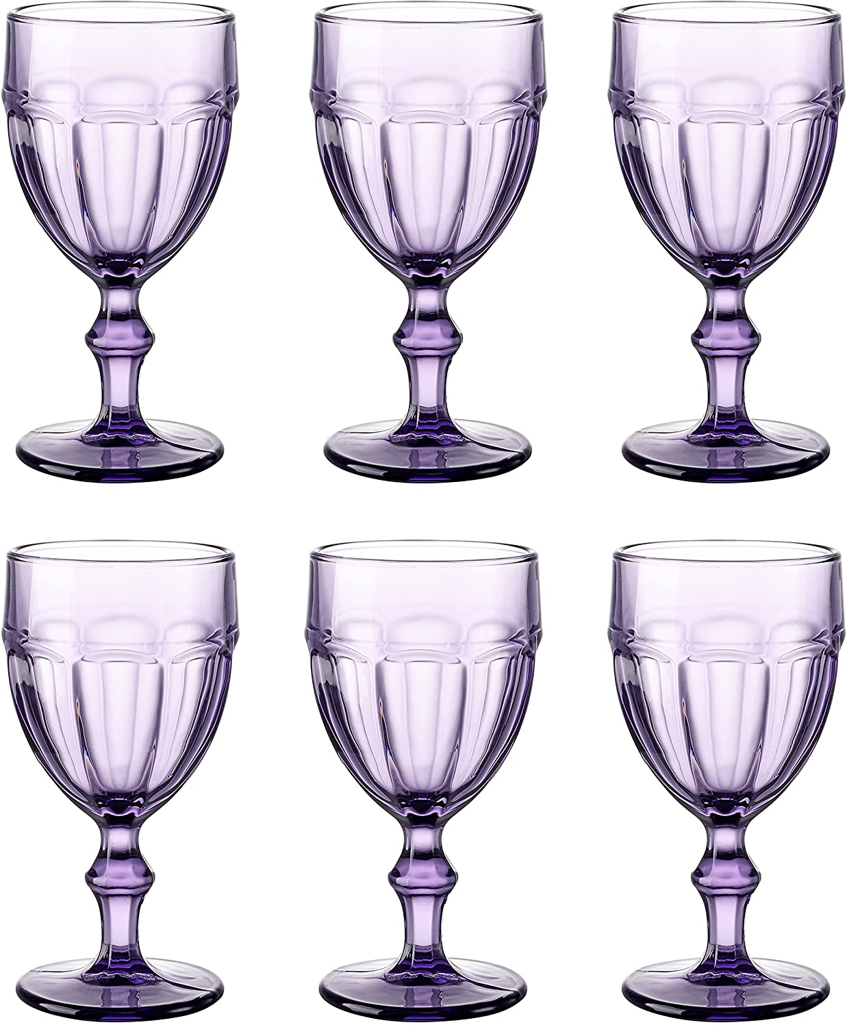 Libbey Classic Goblet Party Glasses, 16.25ounce, Set of 12