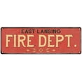thumbnail image 1 of EAST LANSING FIRE DEPT. Home Decor Metal Sign Police Gift 8x24 108240013781, 1 of 1