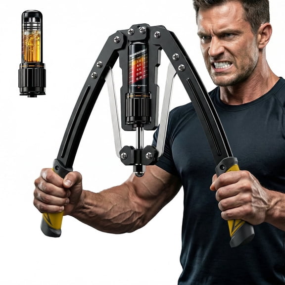 EAST MOUNT Twister Arm Exerciser - Adjustable 22-440lbs Hydraulic Power, Home Chest Expander, Shoulder Muscle Training Fitness Equipment, Arm Enhanced Exercise Strengthener.