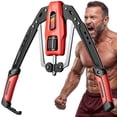 thumbnail image 1 of EAST MOUNT Twister Arm Exerciser, Adjustable Hydraulic Resistance 22–440 lbs, Arm Chest & Shoulder Strength Trainer for Home Workouts, Upper Body Muscle Builder, Fitness Training Equipment, 1 of 8