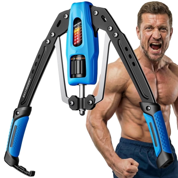 EAST MOUNT Twister Arm Exerciser, Adjustable Hydraulic Resistance 22–440 lbs, Arm Chest & Shoulder Strength Trainer for Home Workouts, Upper Body Muscle Builder, Fitness Training Equipment