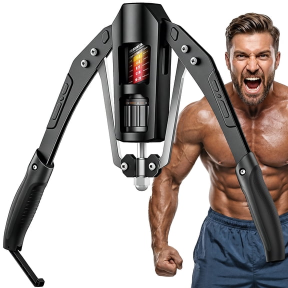 EAST MOUNT Twister Arm Trainer - Home Chest Workout Equipment Arm Trainer for Men Adjustable 22-440lbs Hydraulic Power Forearm Exerciser