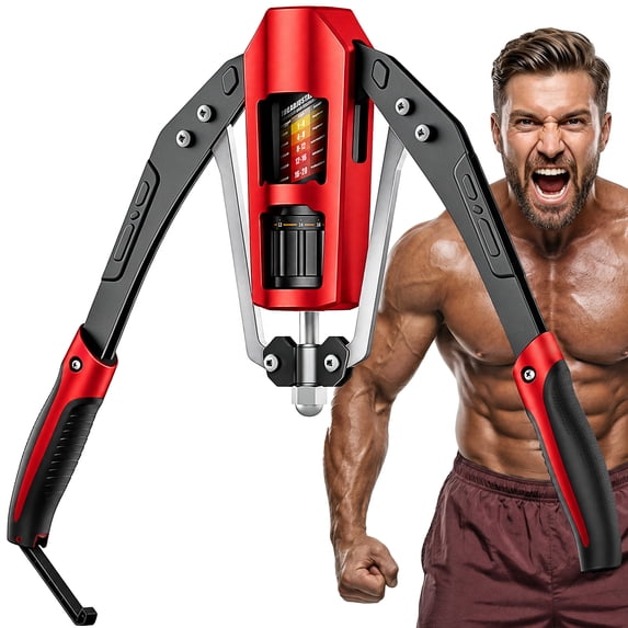 EAST MOUNT Twister Arm Trainer - Home Chest Workout Equipment Arm Trainer for Men Adjustable 22-440lbs Hydraulic Power Forearm Exerciser