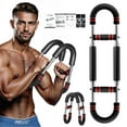 thumbnail image 1 of EAST MOUNT Twister Arm Trainer, Power ChestExpander, Adjustable Forearm Strengthener, Arm ExerciseEquipment, Portable Spring Resistance for Home Workout Equipment (70-110lb), 1 of 7
